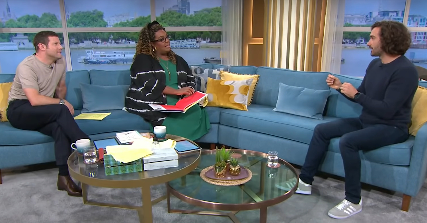 Dermot and Alison interview Joe Wicks on This Morning