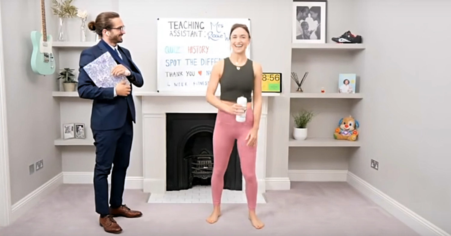 Rosie Wicks' takes over husband Joe's PE class