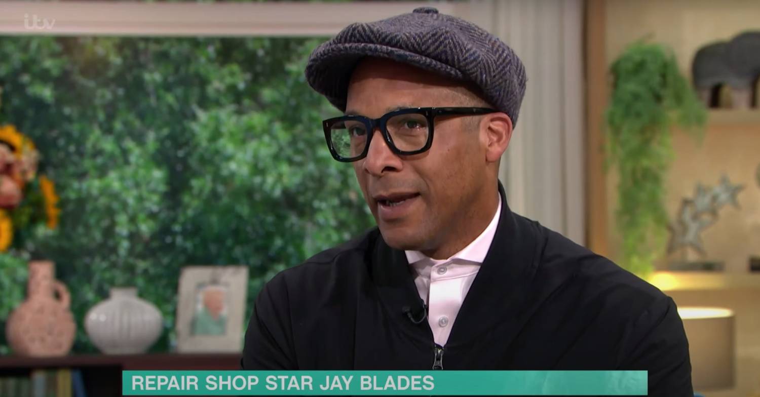 Jay Blades making an appearance on This Morning