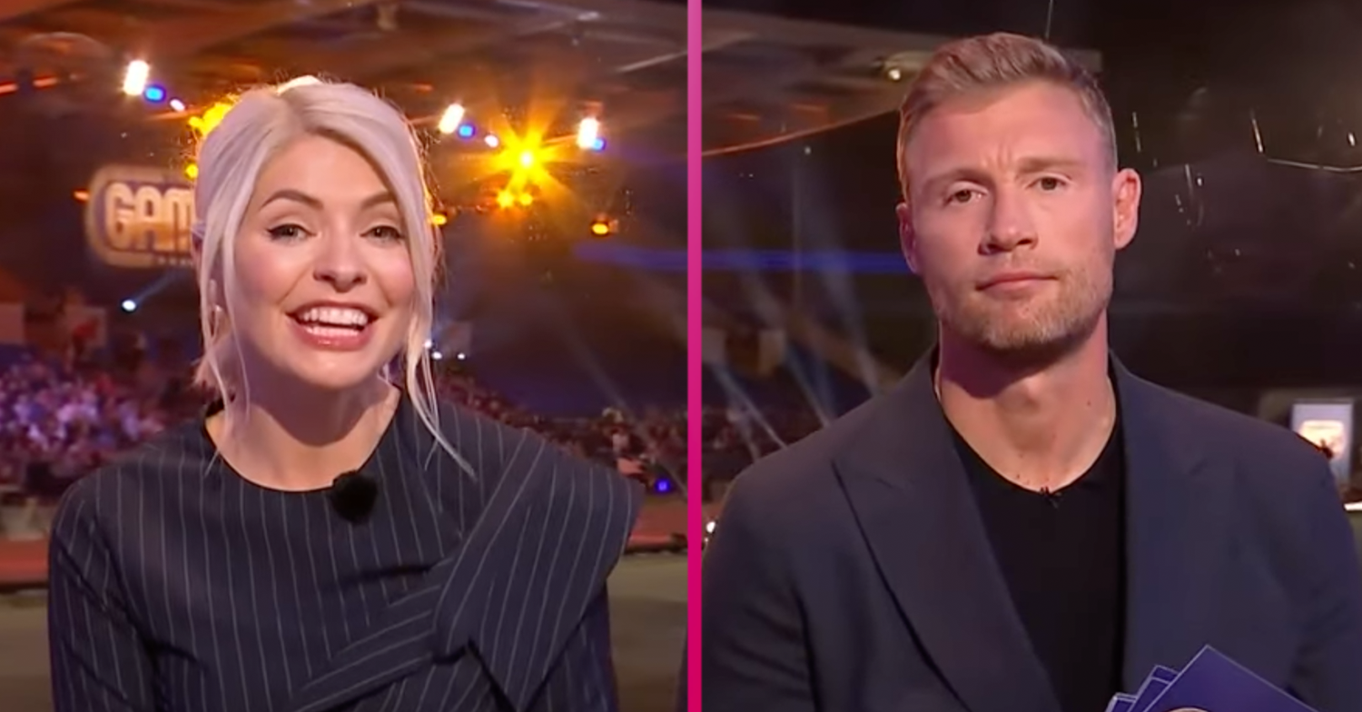 Holly and Freddie presenting The Games on ITV