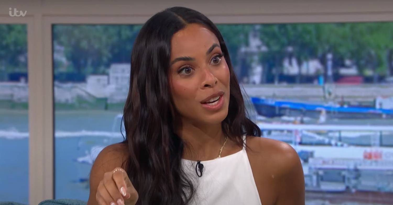 Rochelle Humes speaks about her dad