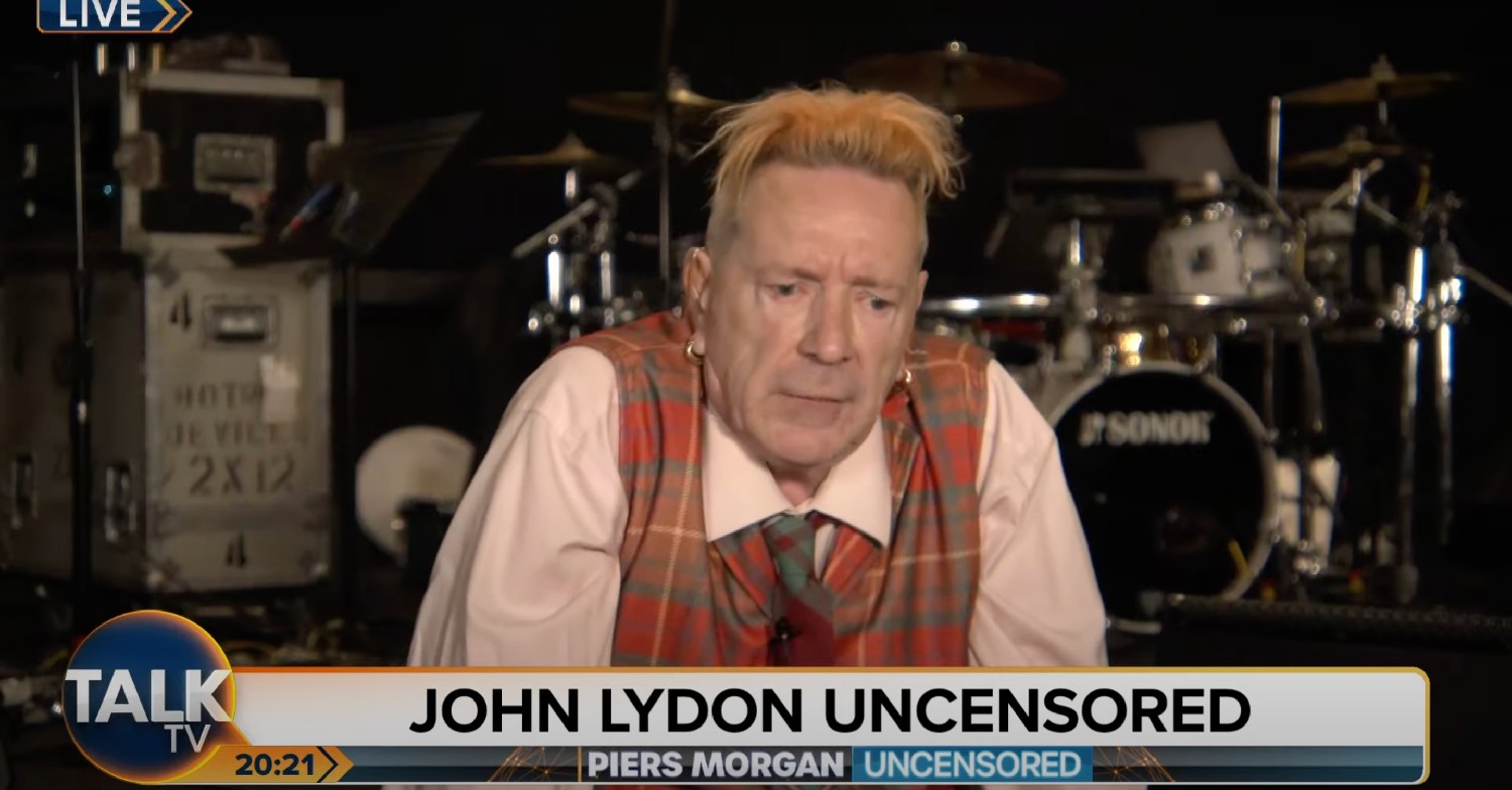 Johnny Rotten on Piers Morgan Uncensored 