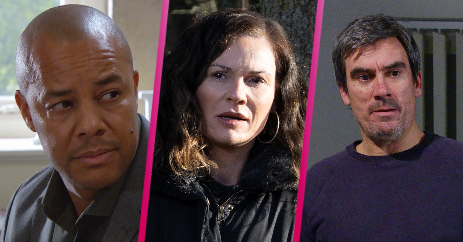 Al Chas Cain looking worried in Emmerdale