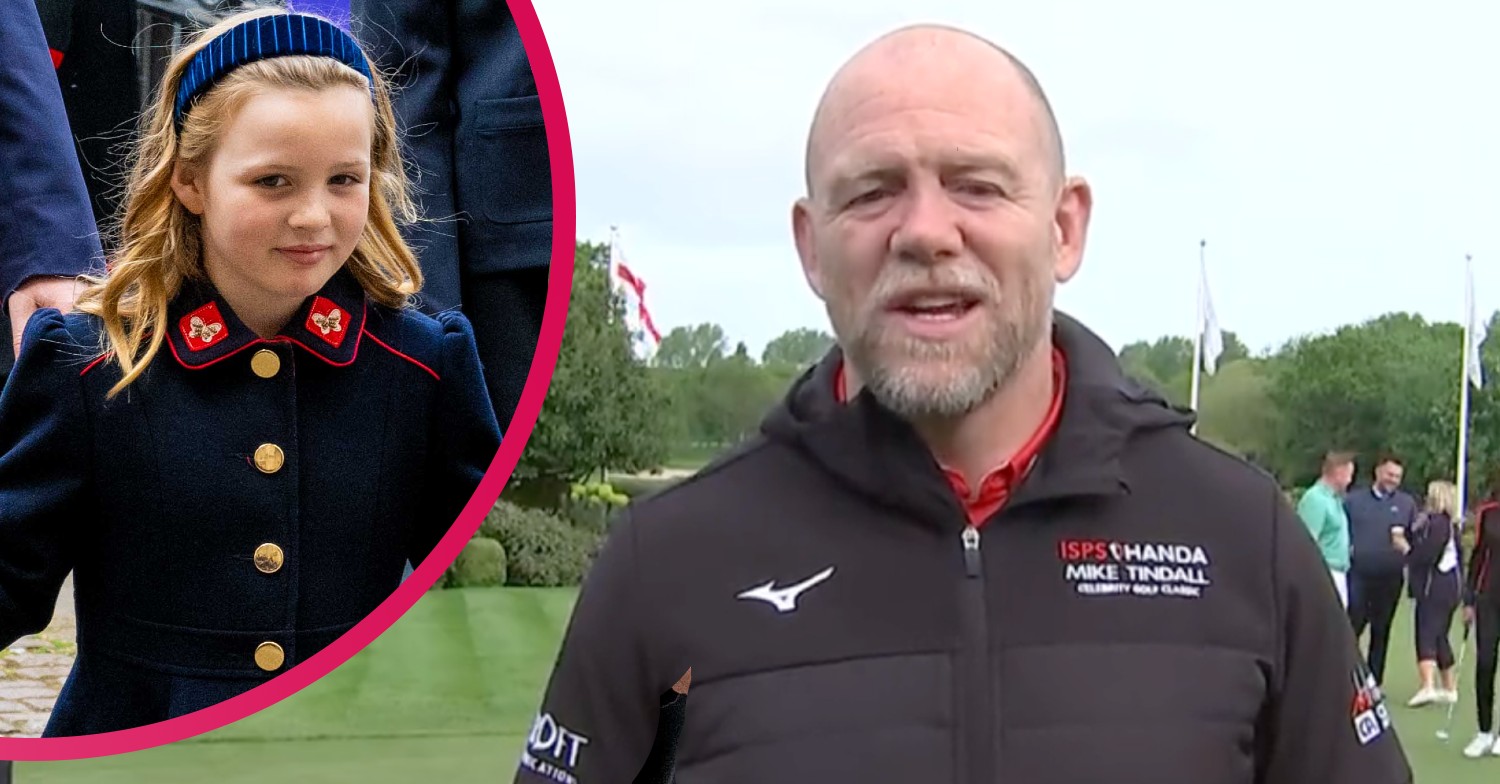 Mike Tindall on GMB today and Mia Tindall