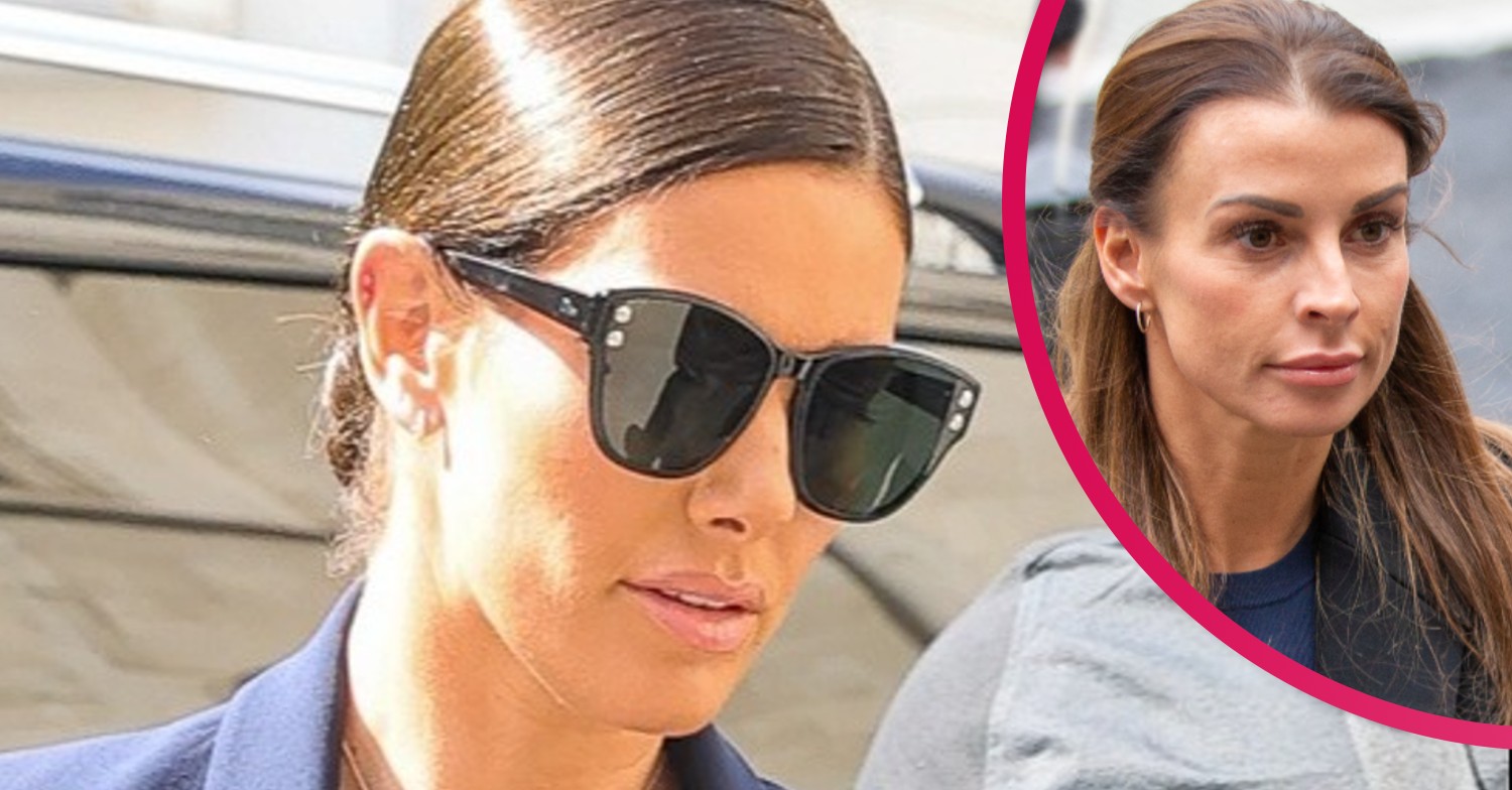 Rebekah Vardy and Coleen Rooney both arrive at court