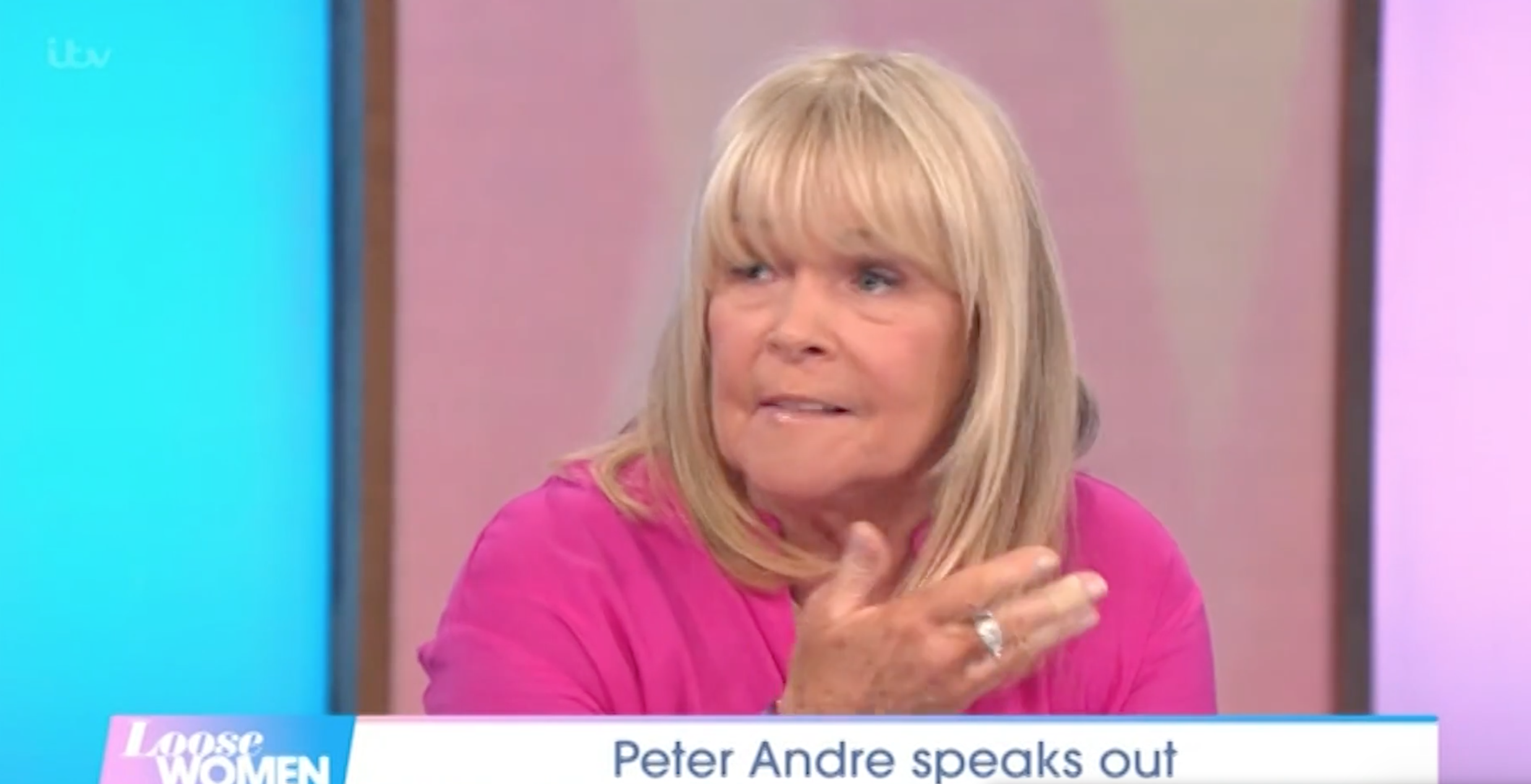 Linda Robson ranting on Loose Women