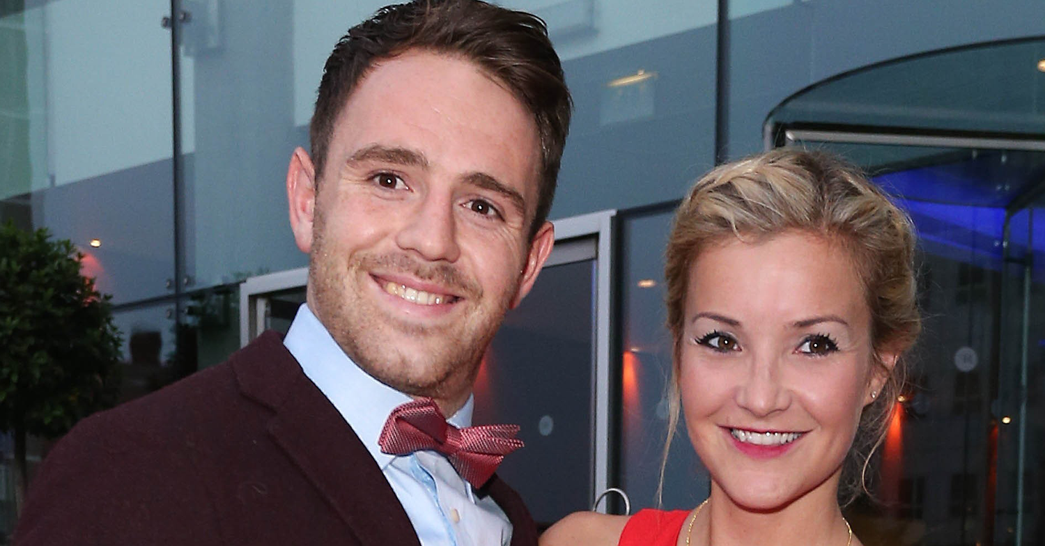 Helen Skelton in happier times with her husband