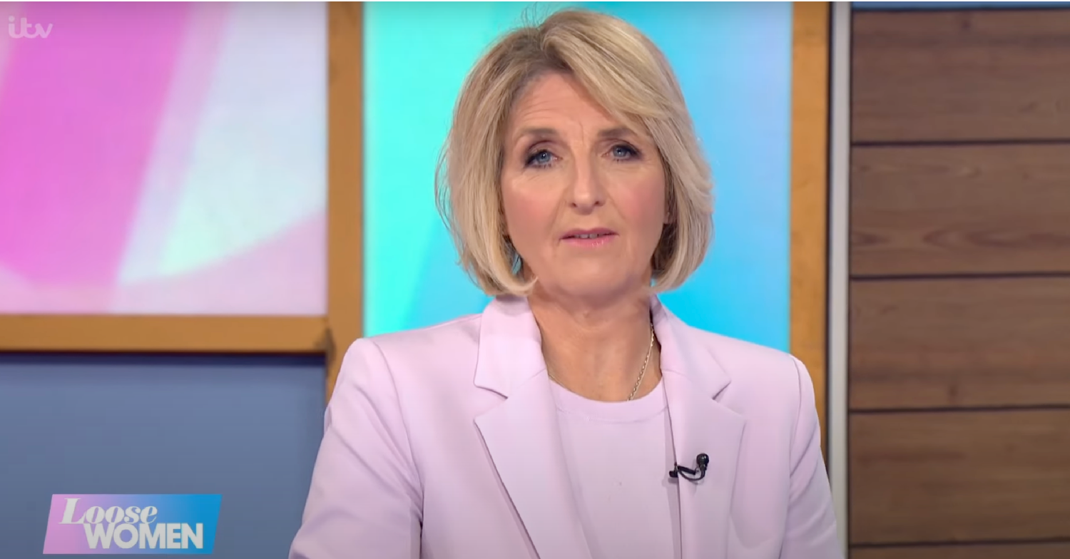 Kaye Adams talking on Loose Women today