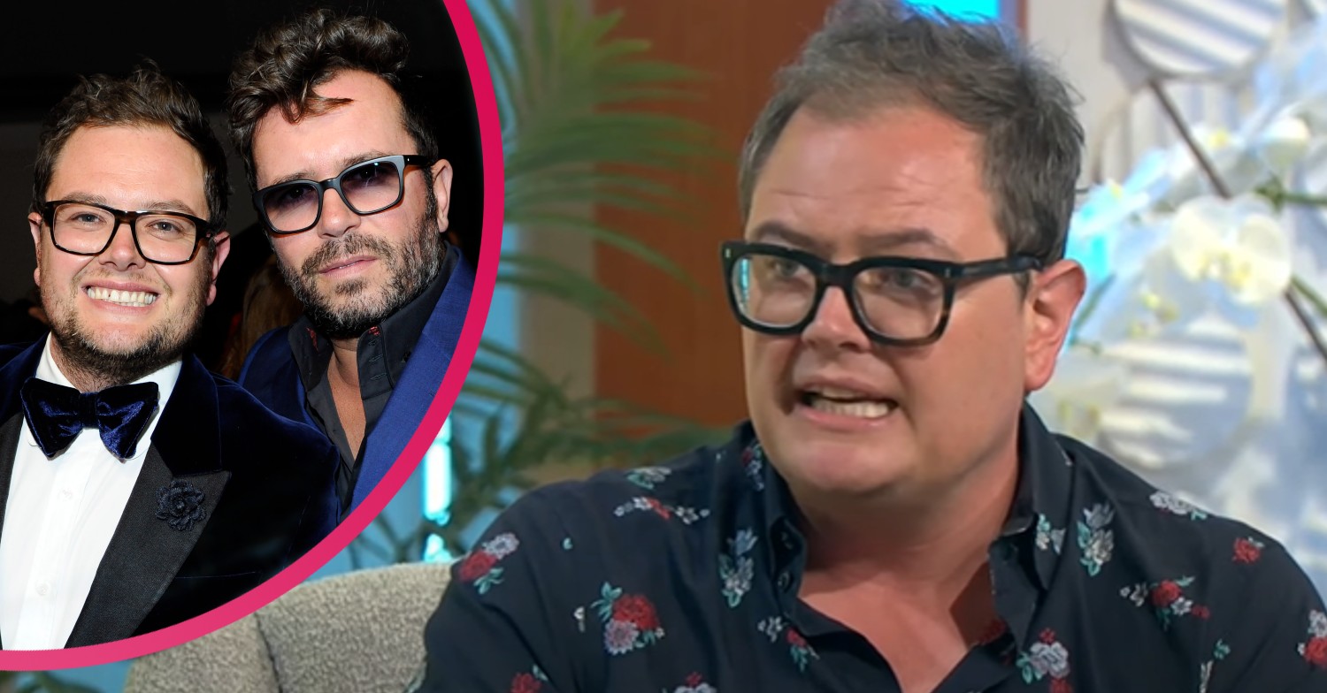 Alan Carr and husband Paul Drayton