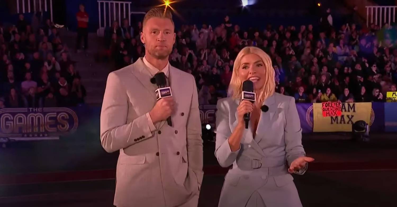Freddie Flintoff and Holly Willoughby hosted The Games 2022