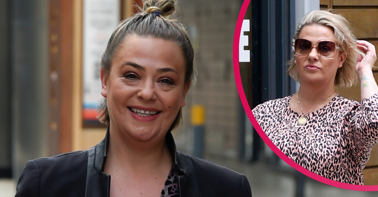 Lisa Armstrong smiling at the camera wearing a leather jacket