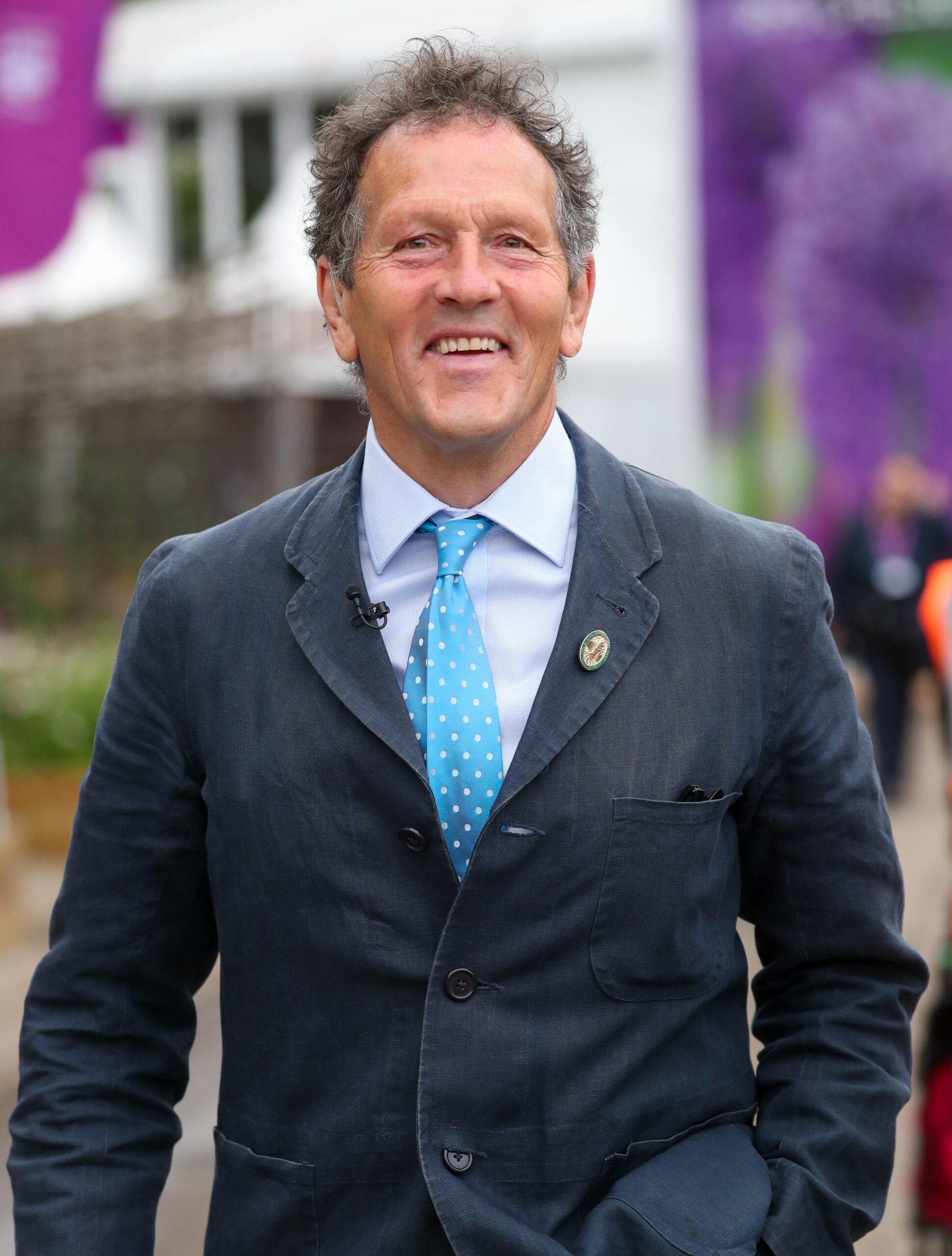 Monty Don smiling