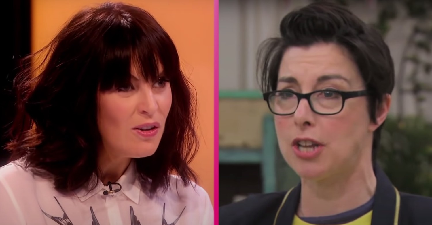 Anna Richardson on Naked Attraction alongside former partner Sue Perkins