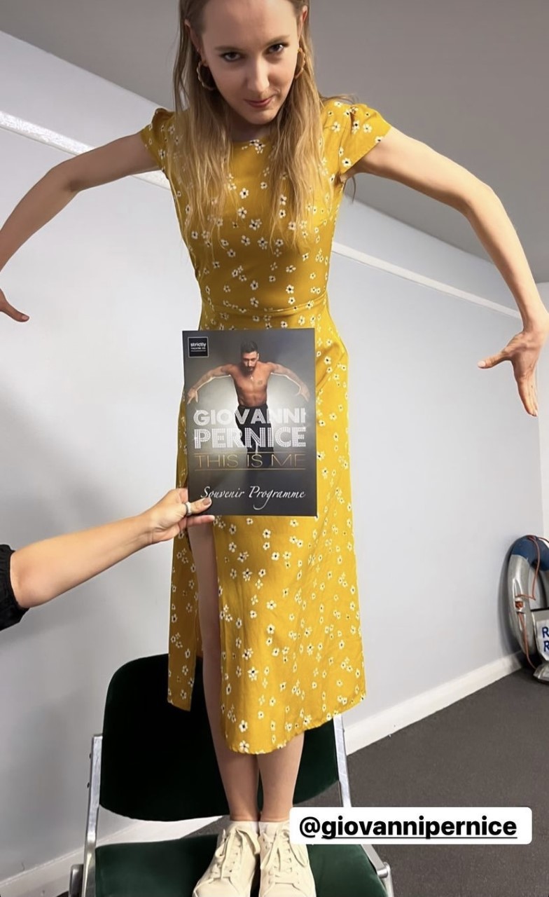 Rose Ayling Ellis mocking Giovanni Pernice on his tour