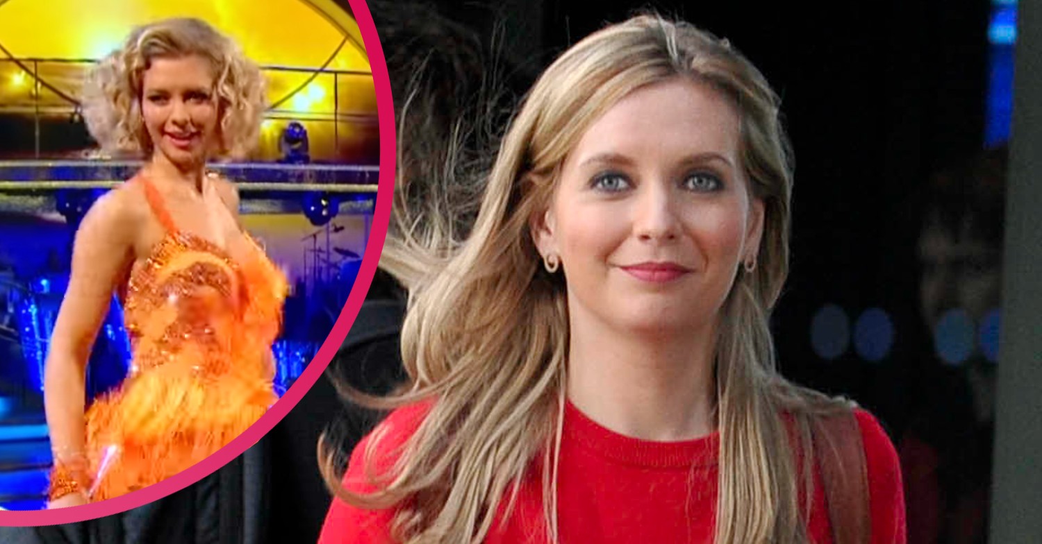 Rachel Riley dancing on Strictly COme Dancing