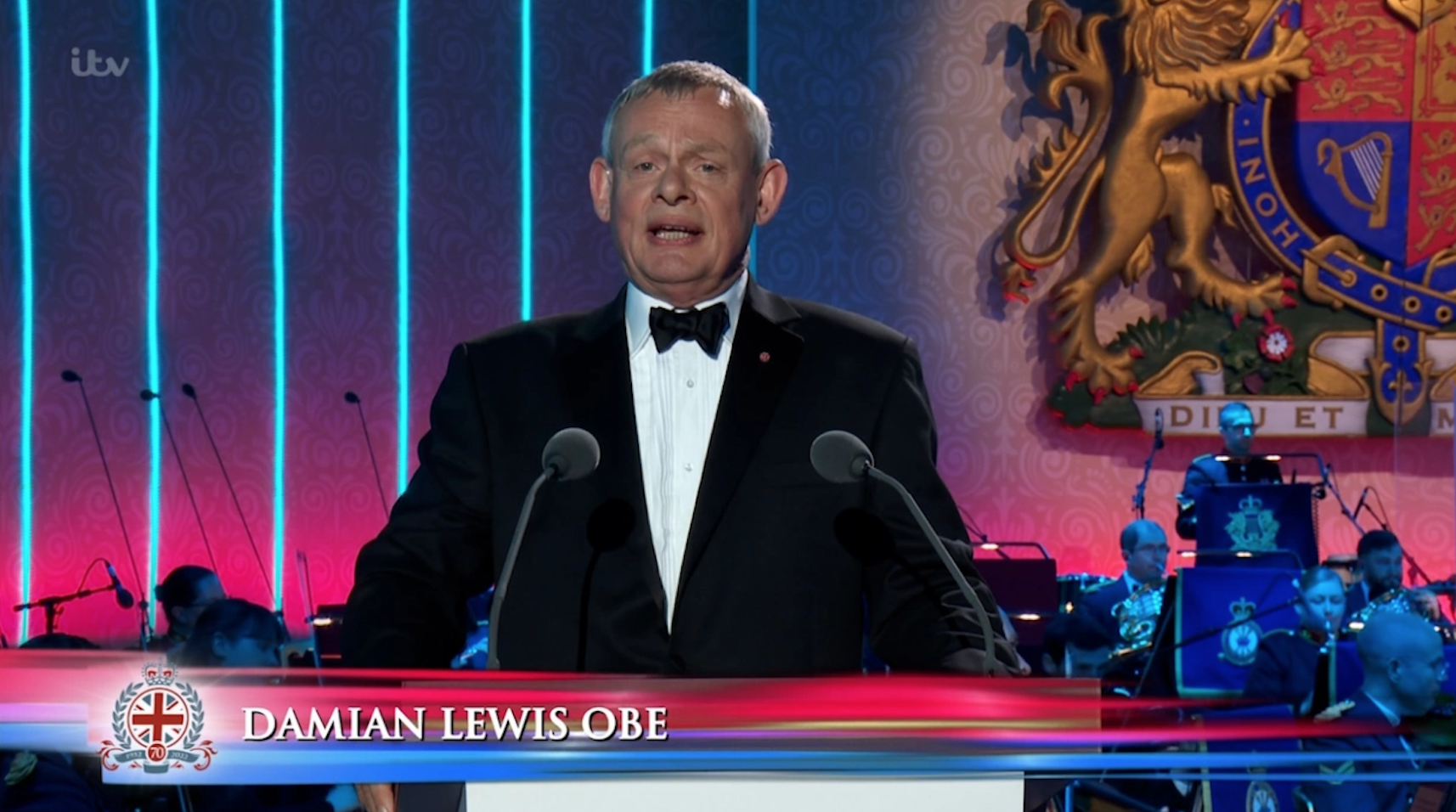 Martin Clunes at the Queens jubilee event