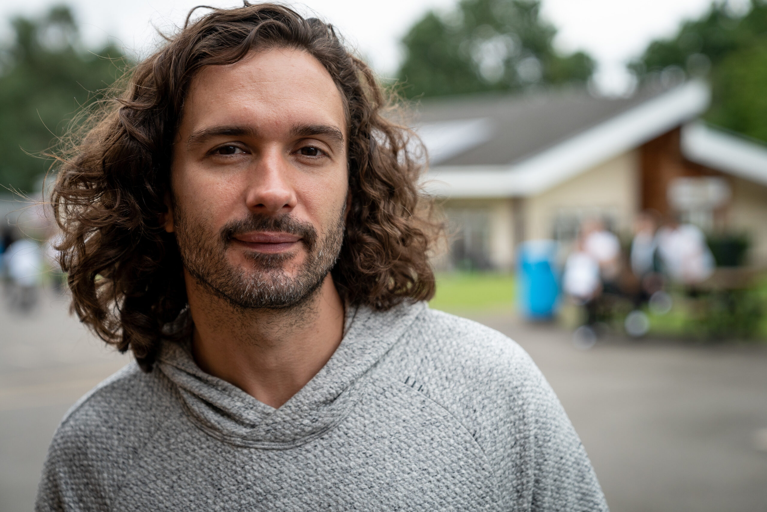 Joe Wicks looking straight to camera