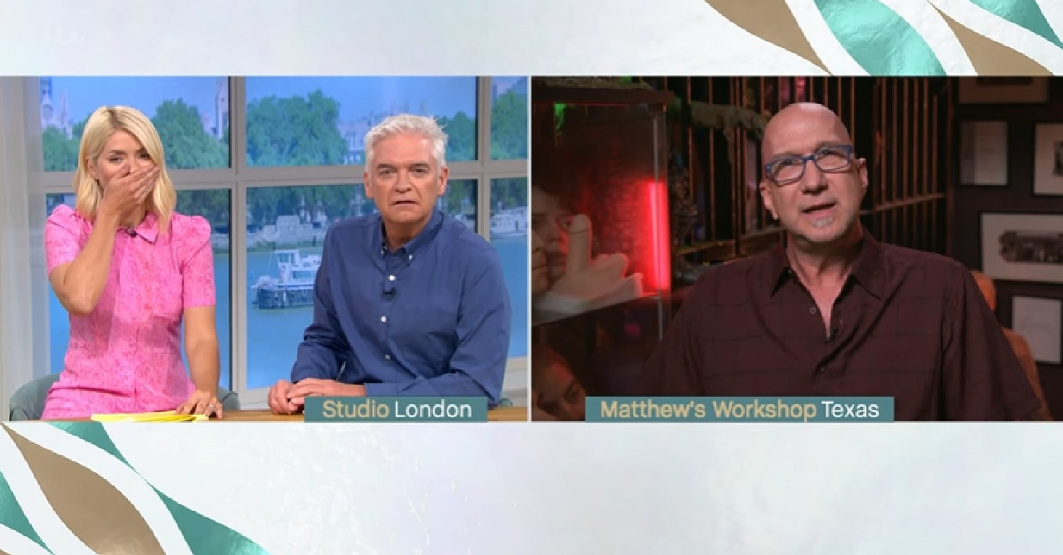 Holly Willoughby interview guest on This Morning today