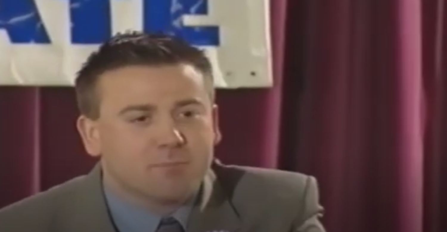 Desmond Worthing looking annoyed in Corrie