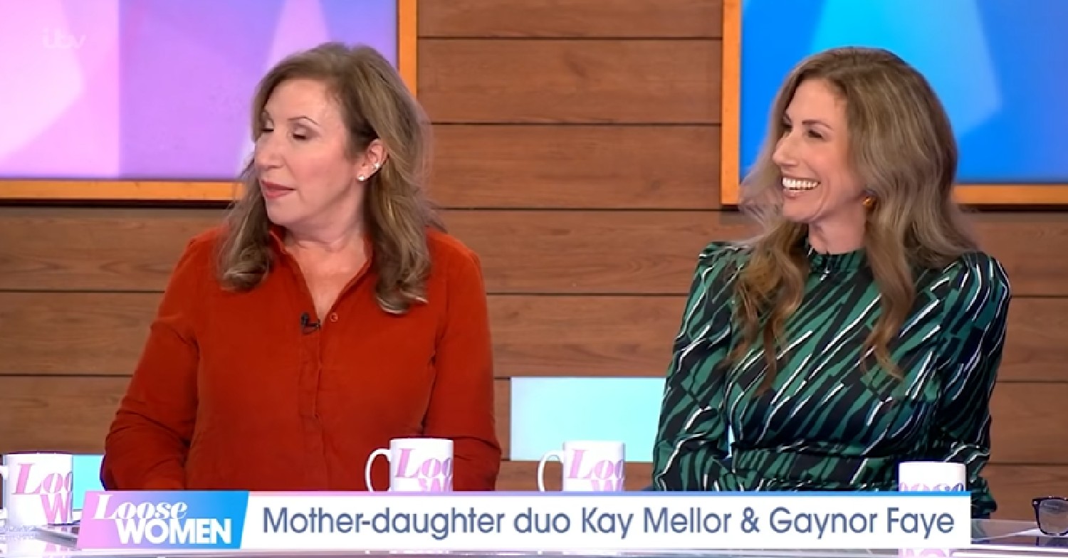 Kay Mellor and daughter Gaynor Faye on Loose Women