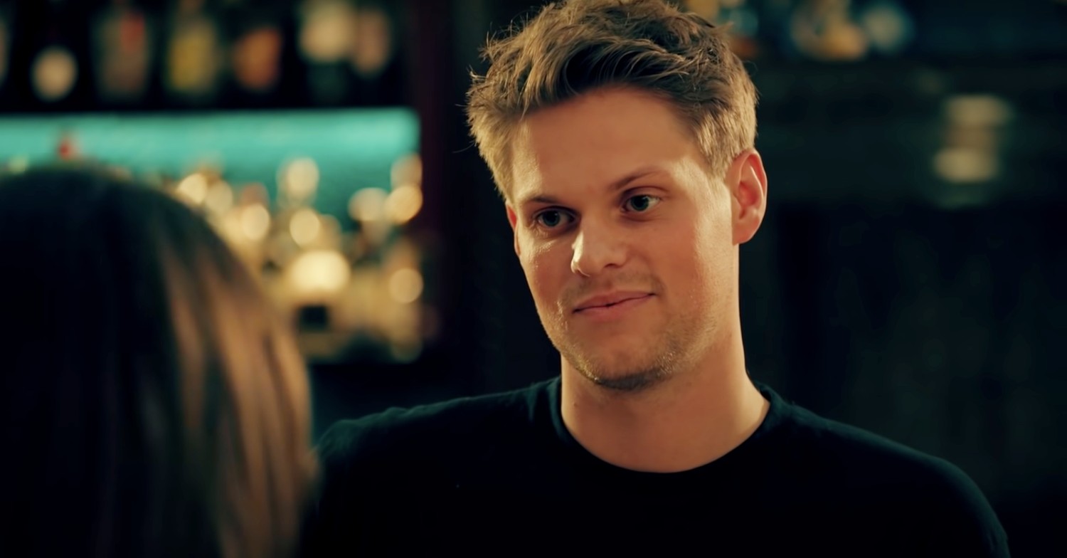 James smiling on Made In Chelsea