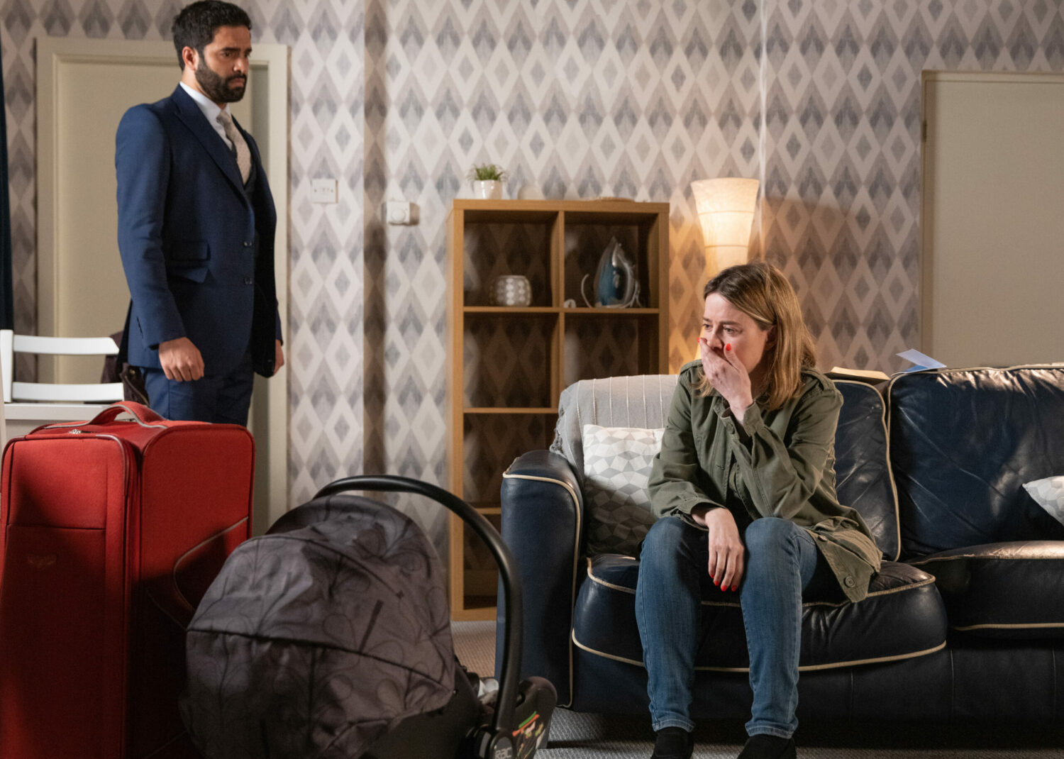 Angry Imran and upset Abi talk as it becomes clear she was trying to leave with Alfie