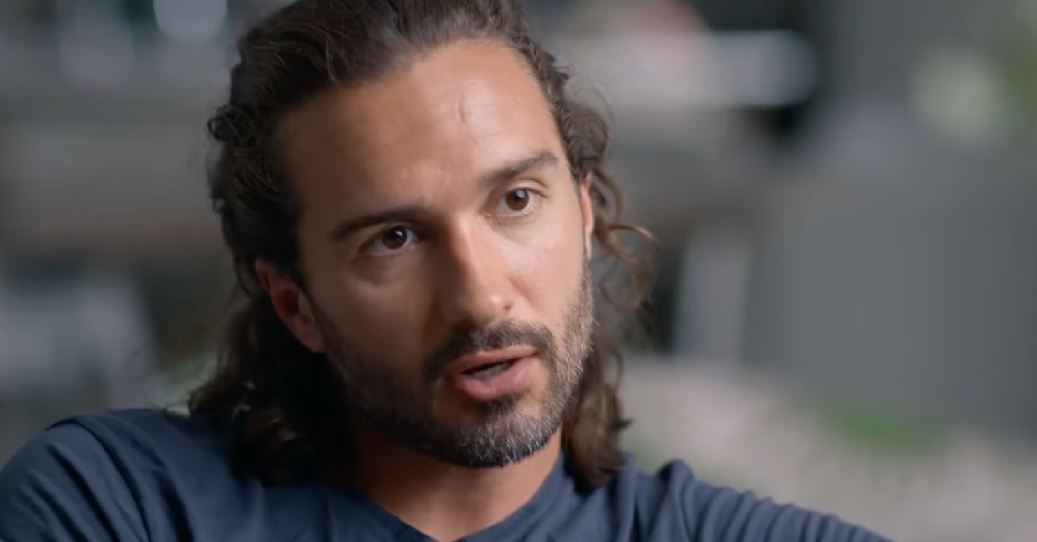 Joe Wicks talking on his BBC documentary Joe Wicks: Facing My Childhood