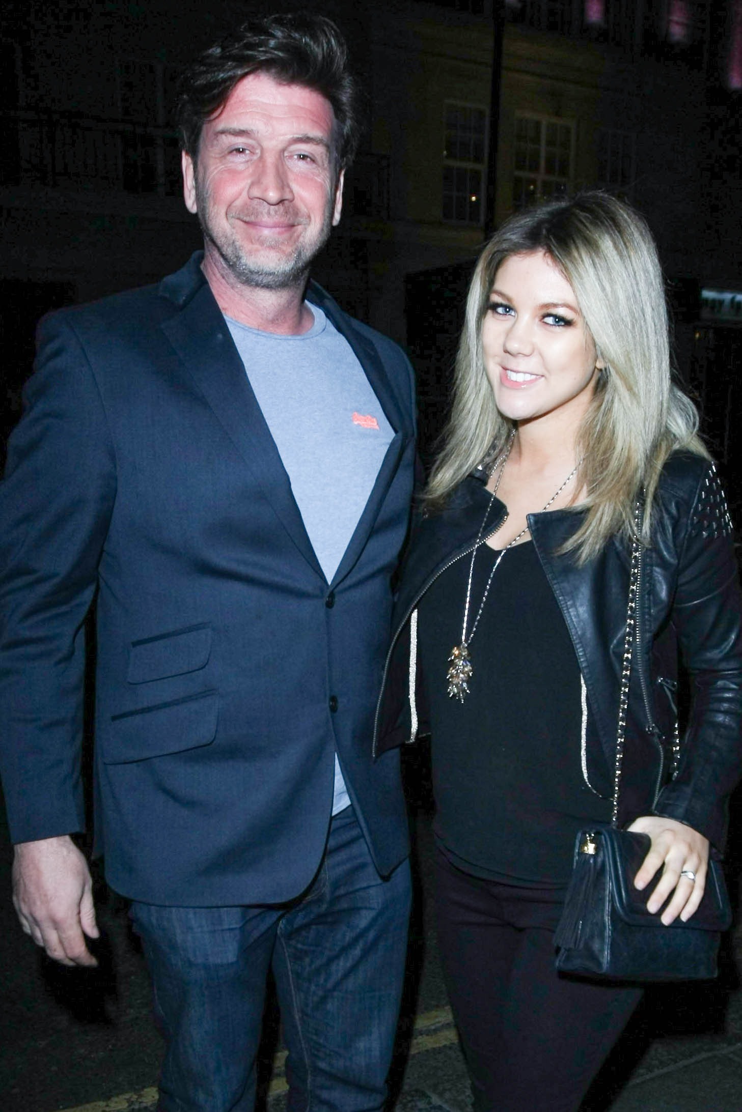 Nick Knowles smiling with his ex-wife Jessica
