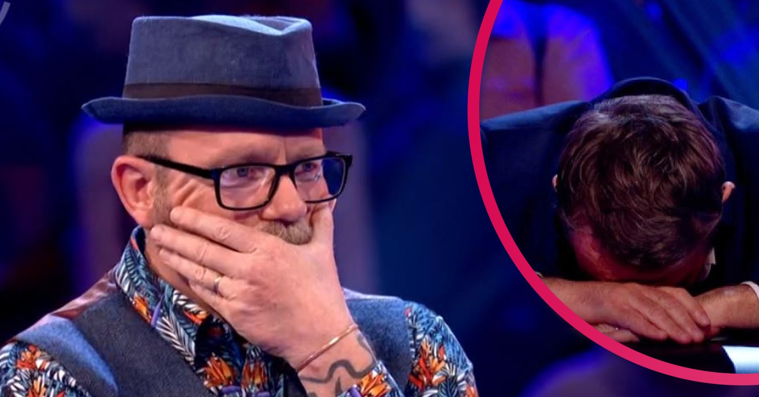 Beat the Chasers 2022 player looks gutted as Bradley Walsh has his head in his arms