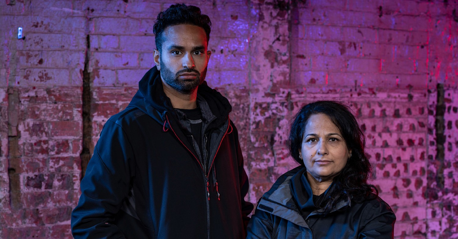 Mother and son contestants Amarinder and Shoba