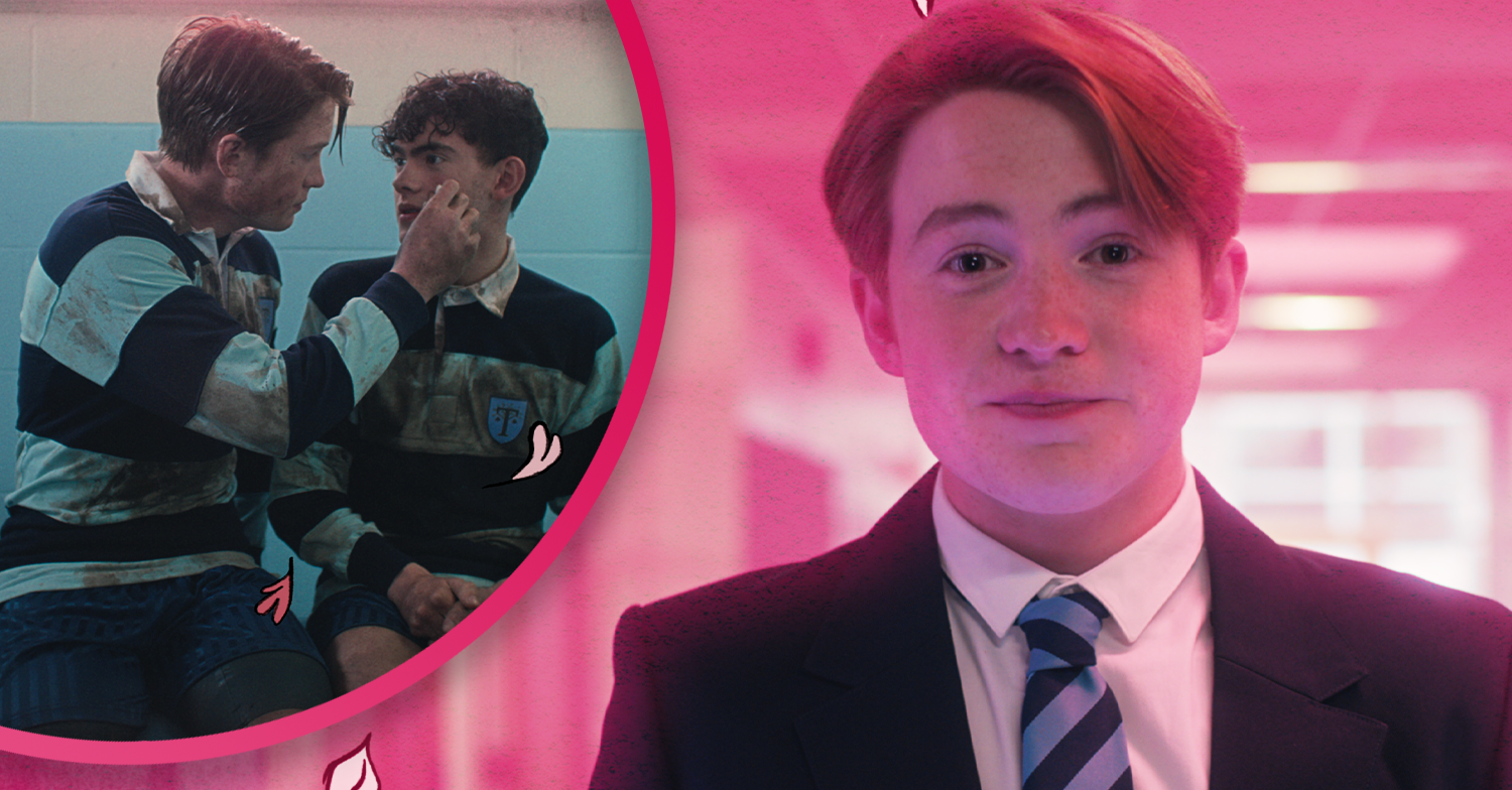 Heartstopper stars in stills from the show