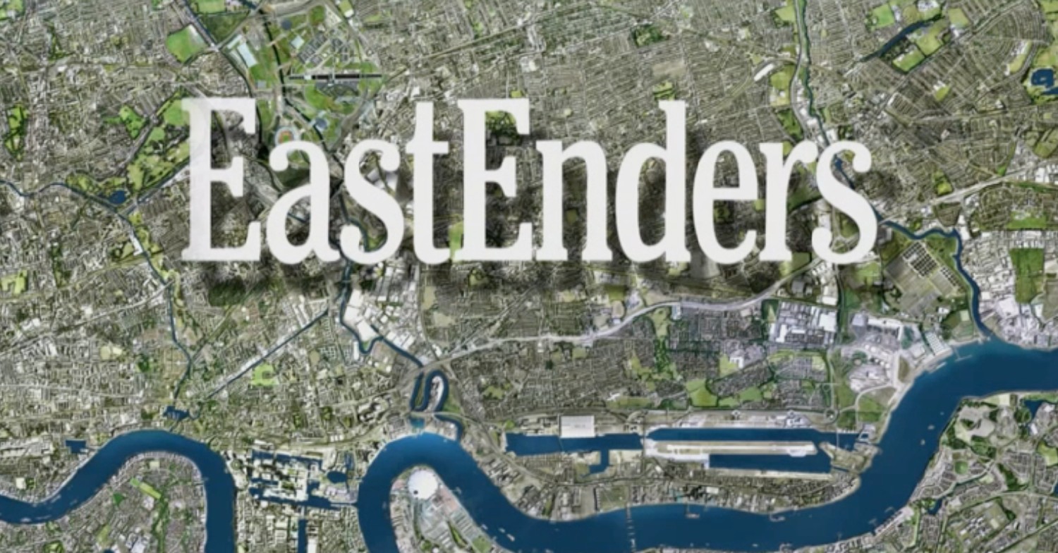 EastEnders logo on BBC One