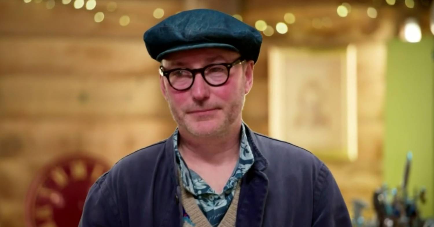 Christopher Shaw looks moved on The Repair Shop