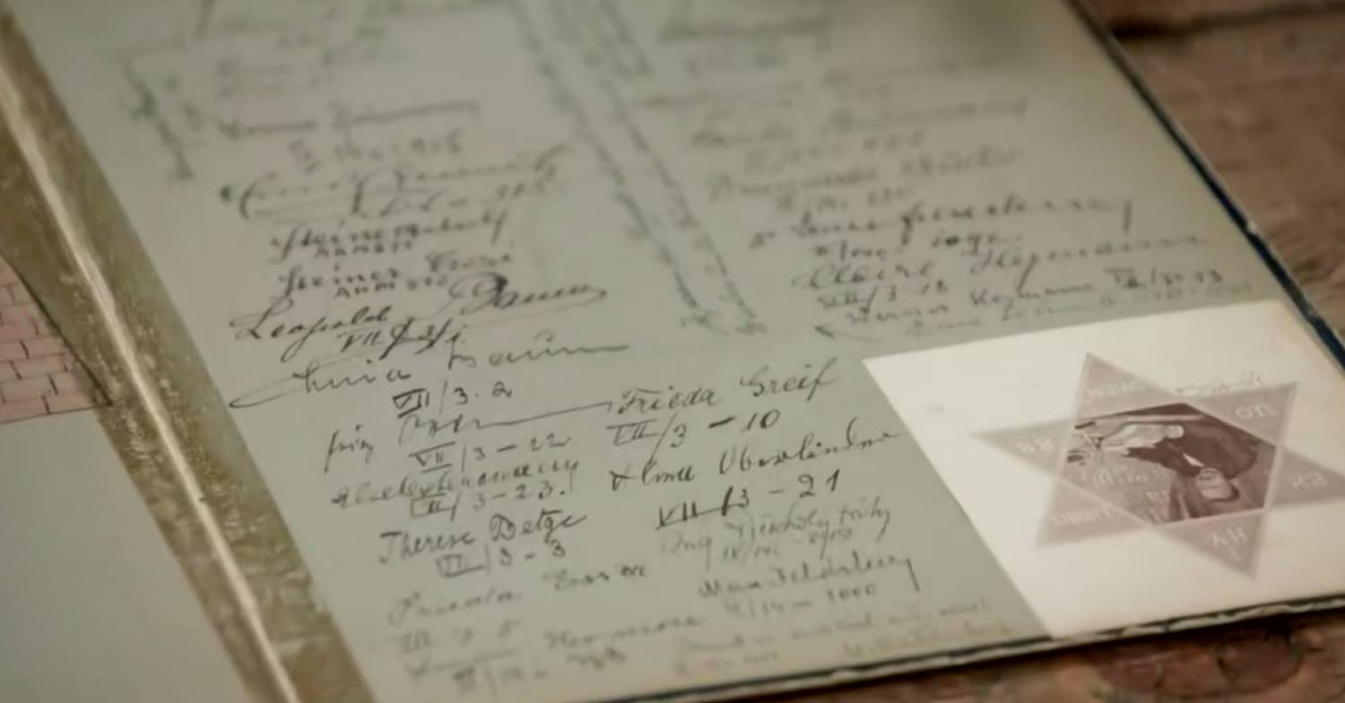 The prayer book was signed by other survivors