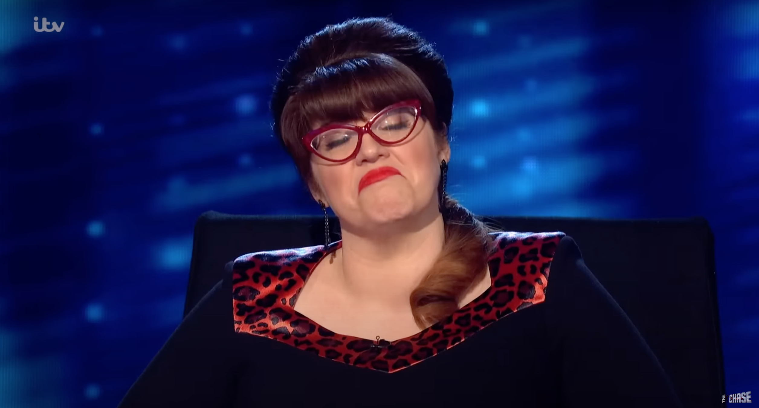 Jenny Ryan pulls a funny face on Beat the Chasers
