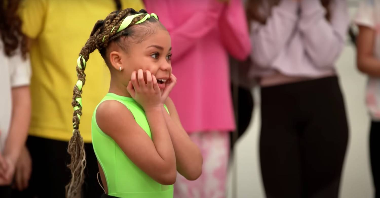 Skylar was overwhelmed to meet Alesha Dixon