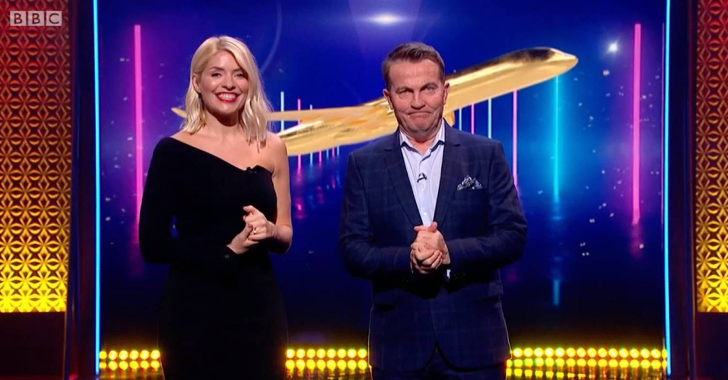 Holly Willoughby and Bradley Walsh greet viewers