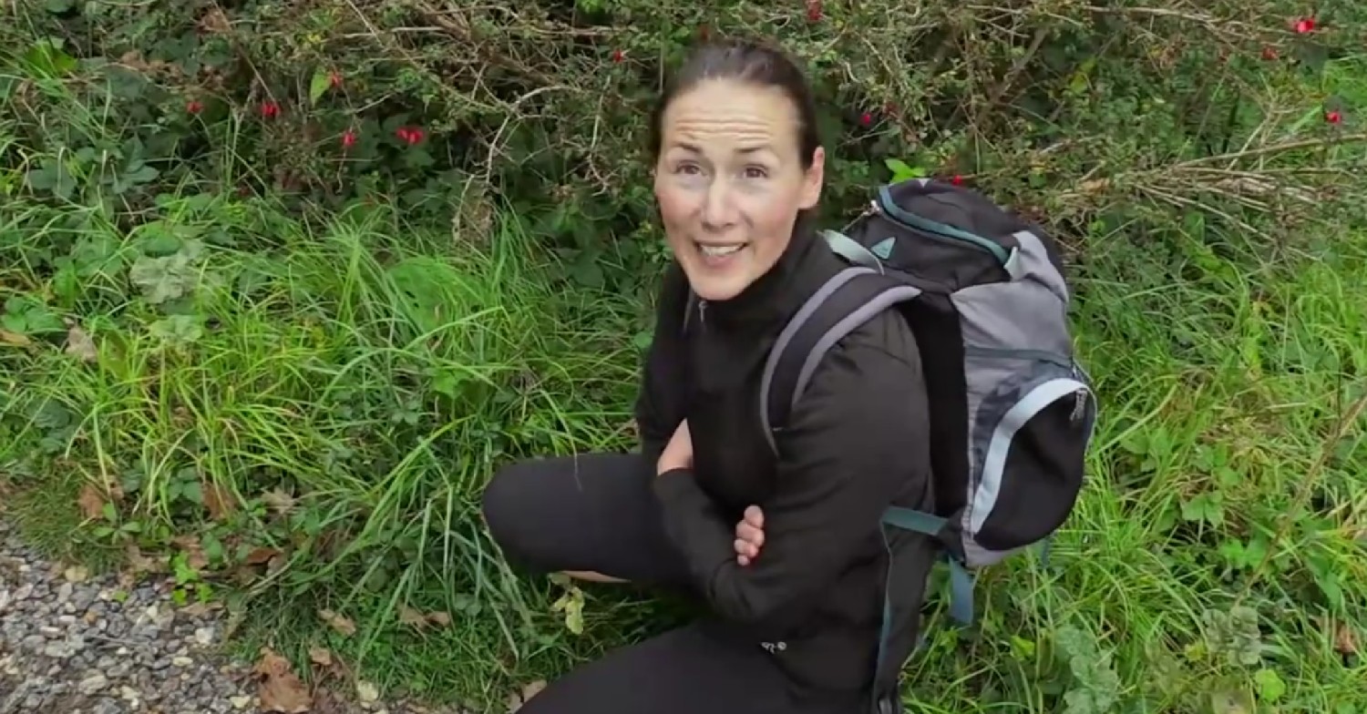 Hunted contestant on the Channel 4 show last night