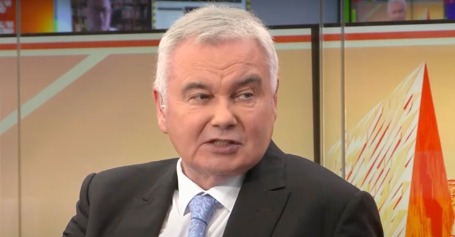Eamonn Holmes mid conversation on GB News