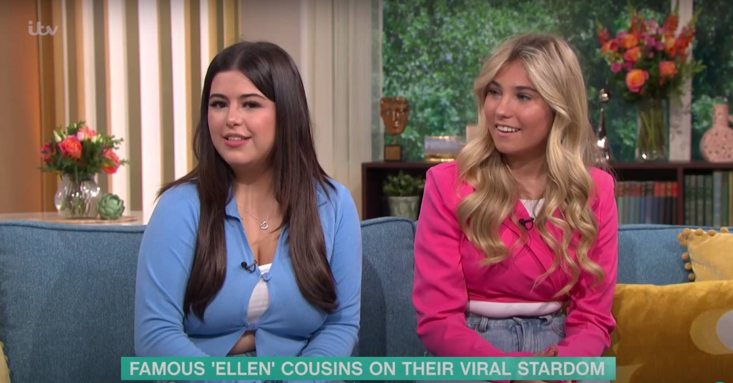 Sophia Grace Brownlee and Rosie McClelland speak during their interview on This Morning today