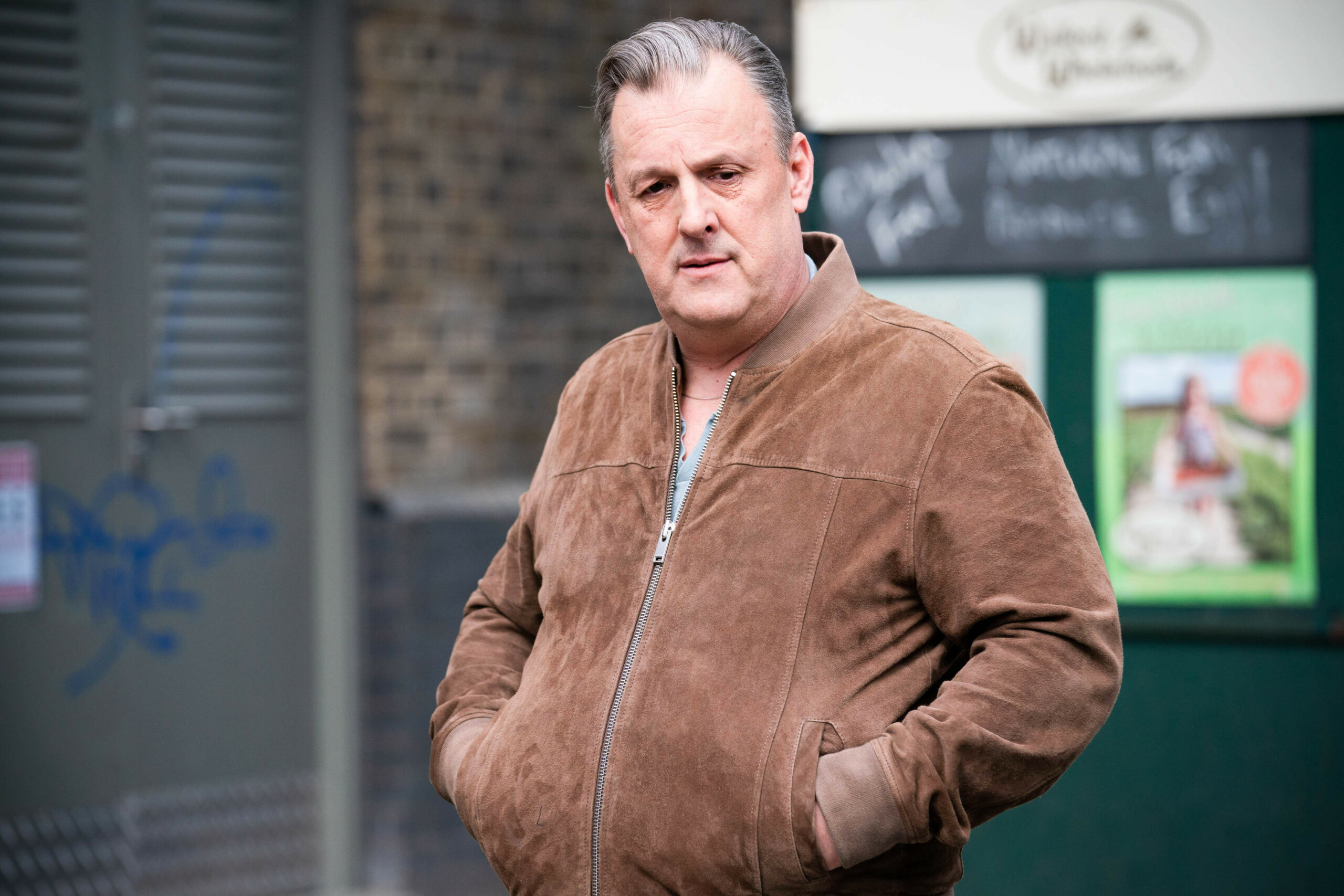 EastEnders Harvey looking confused