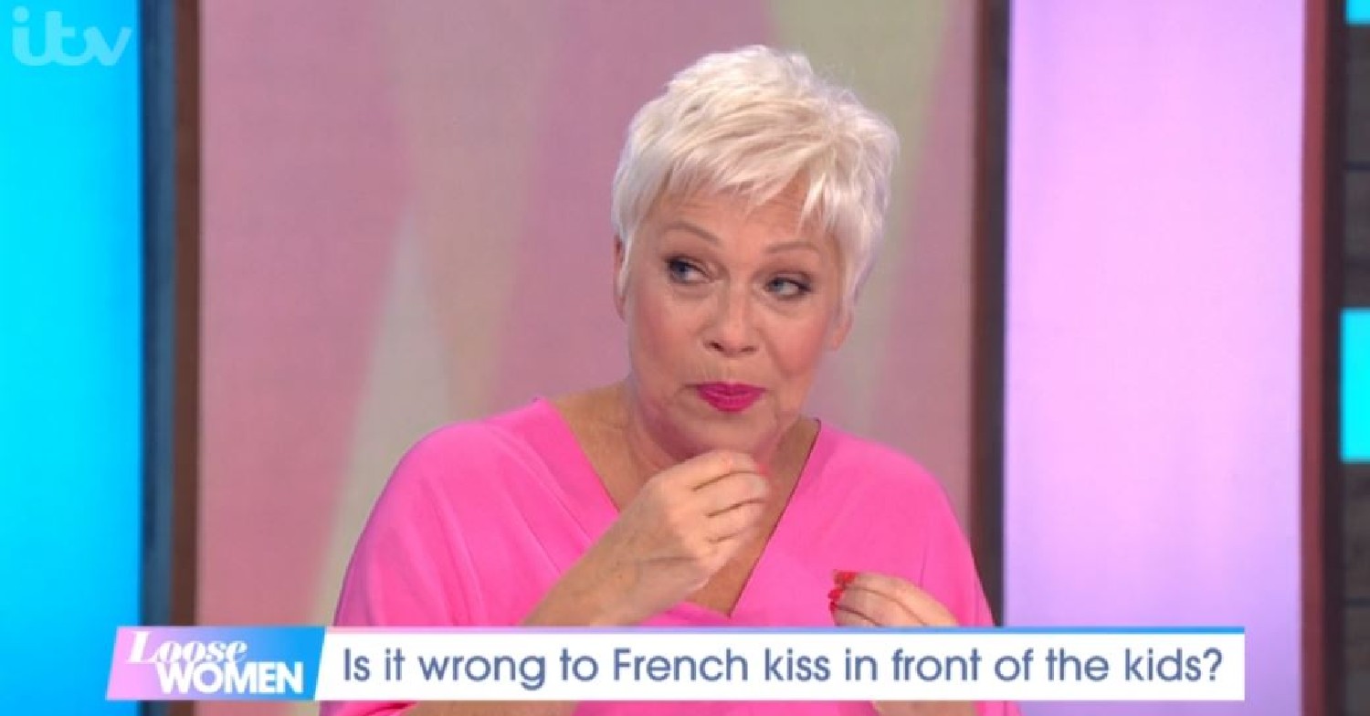Denise Welch explains her point on Loose Women today