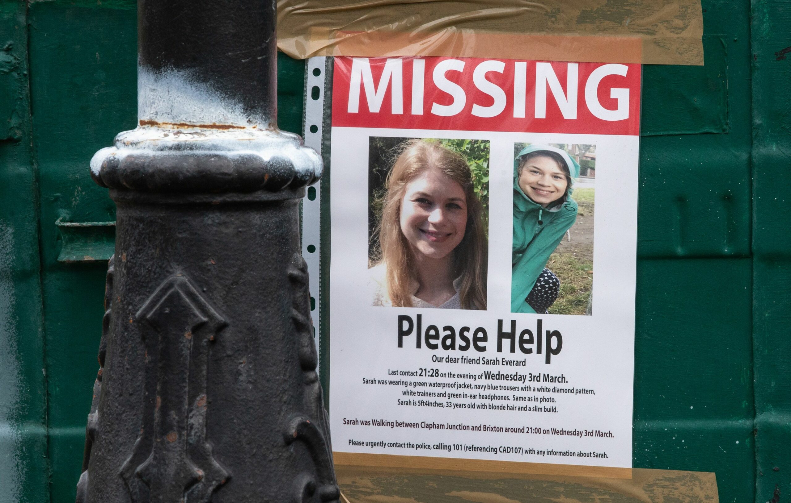 Sarah Everard missing poster