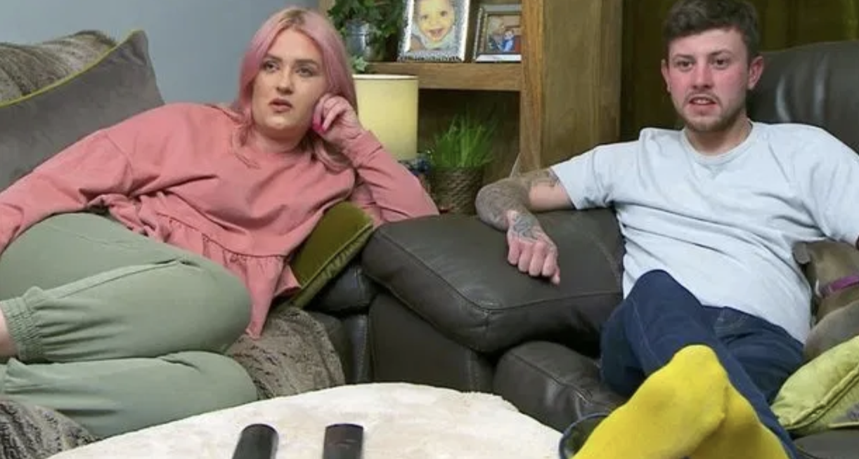 Gogglebox star Ellie with boyfriend Nat