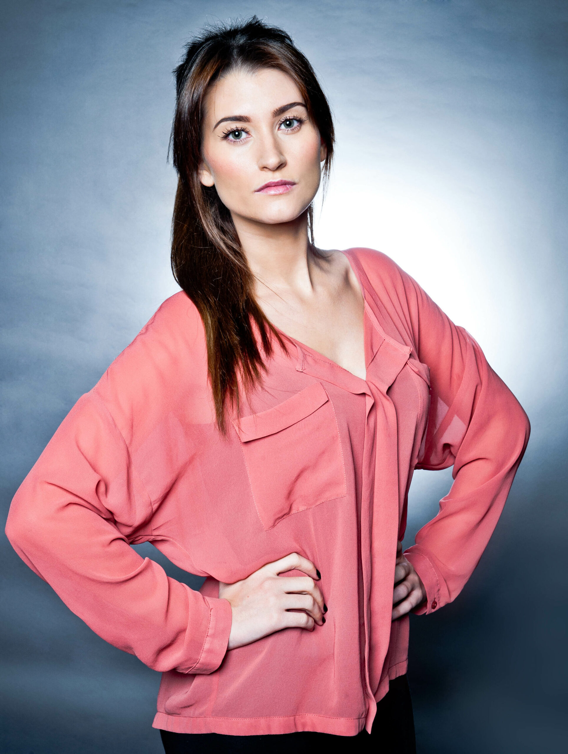 Charley Webb as Debbie Dingle in Emmerdale