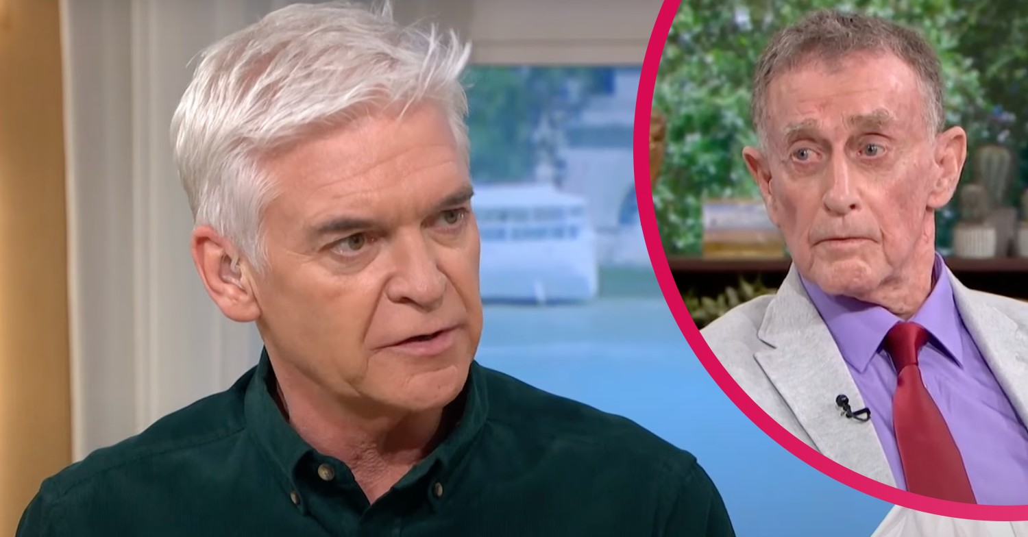 Phillip Schofield and Michael Peterson on This Morning