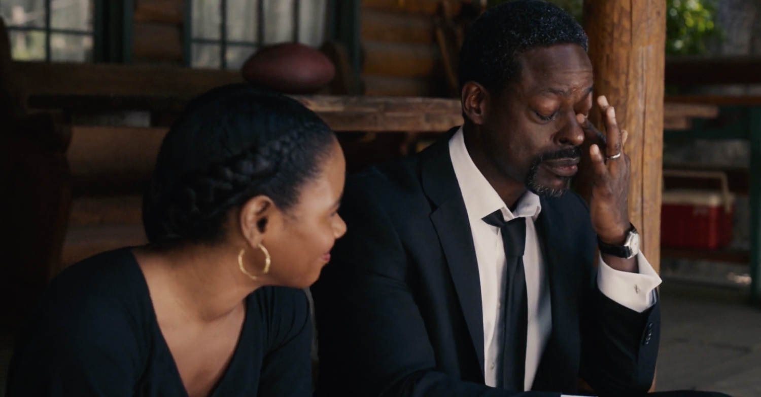 Deja gives Randall some much needed good news in the This Is Us finale