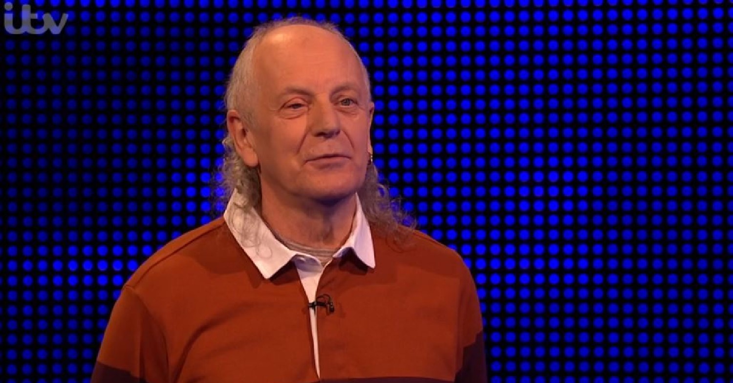 Roger smiling on The Chase