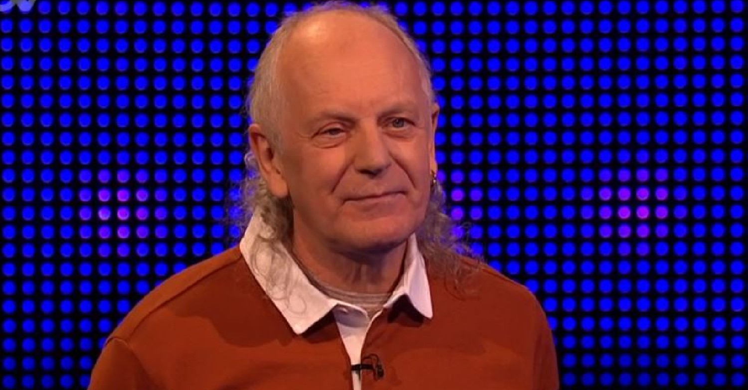 The Chase contestant Gordon smiles during cash builder round