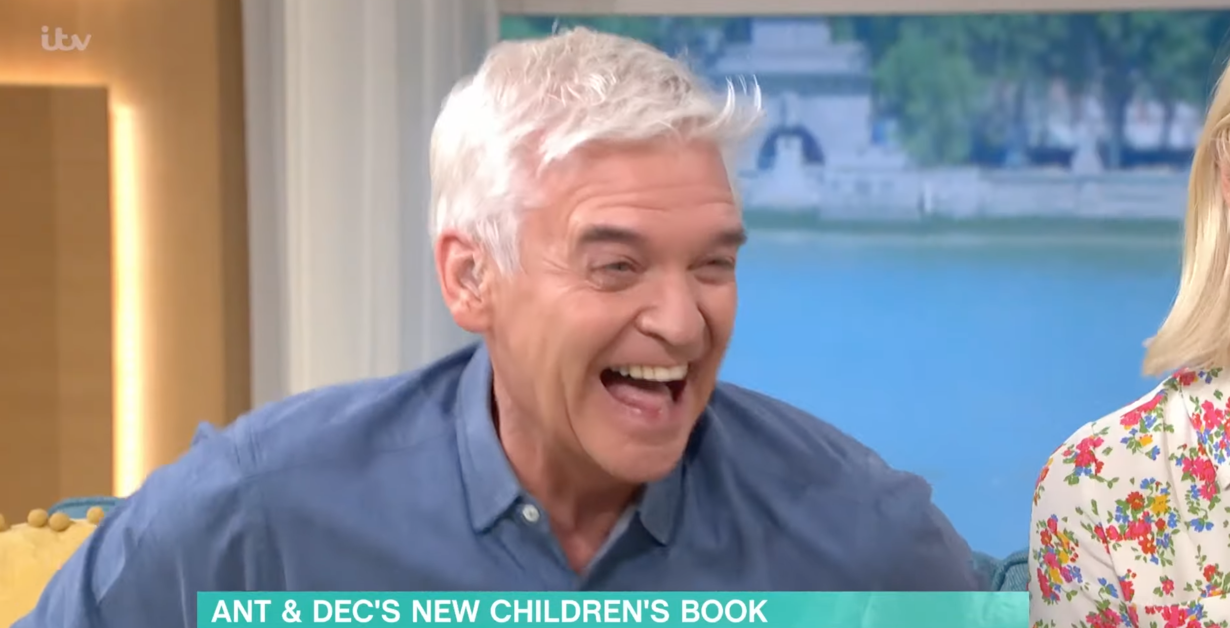 Phillip Schofield roars laughing on This Morning